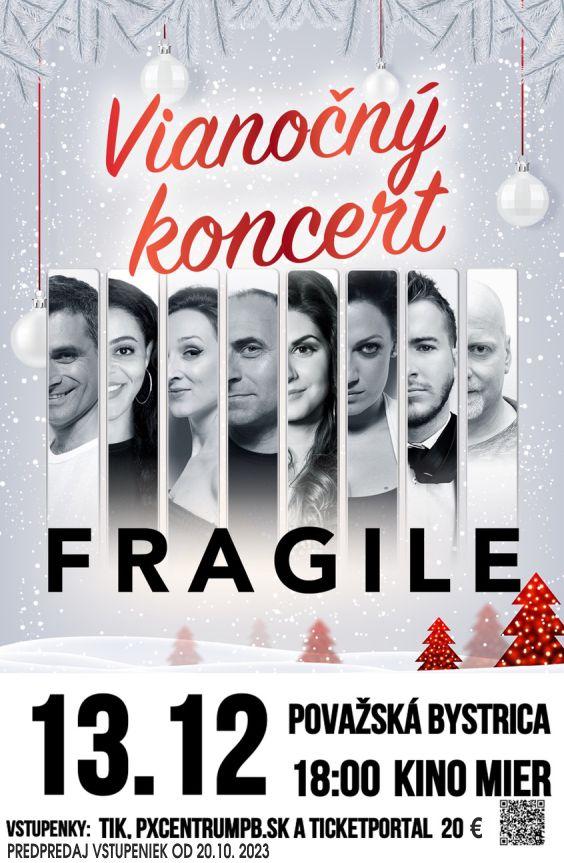 Vianočný koncert FRAGILE