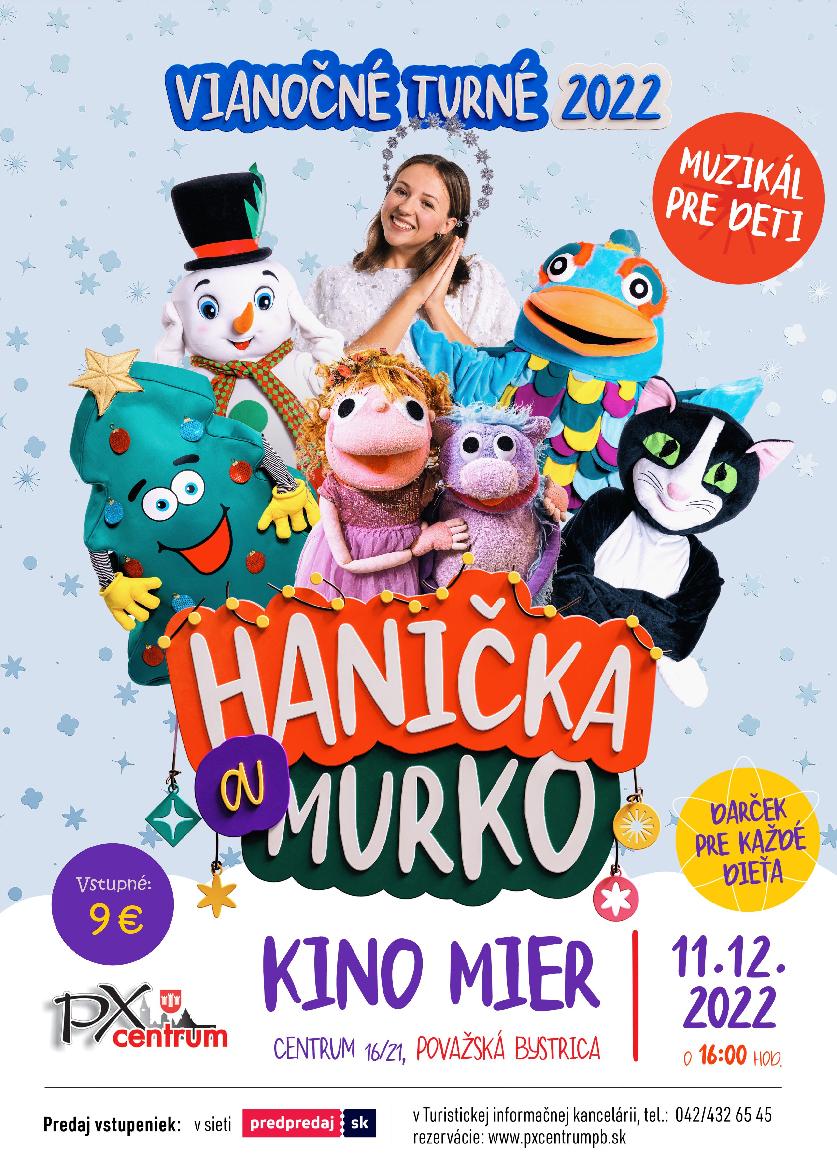 Hanička a Murko - Vianočné turné 2022
