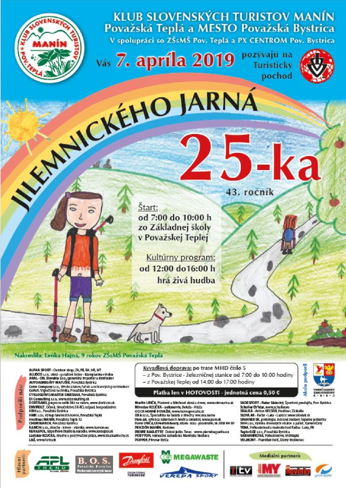 Jilemnického jarná 25-ka
