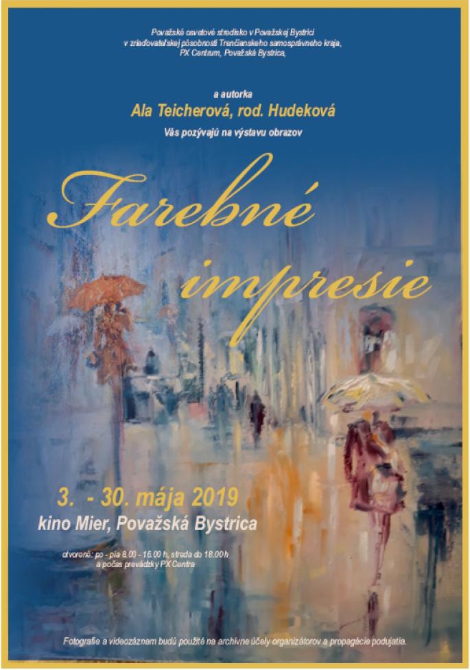 Alena Teicherová: Farebné impresie
