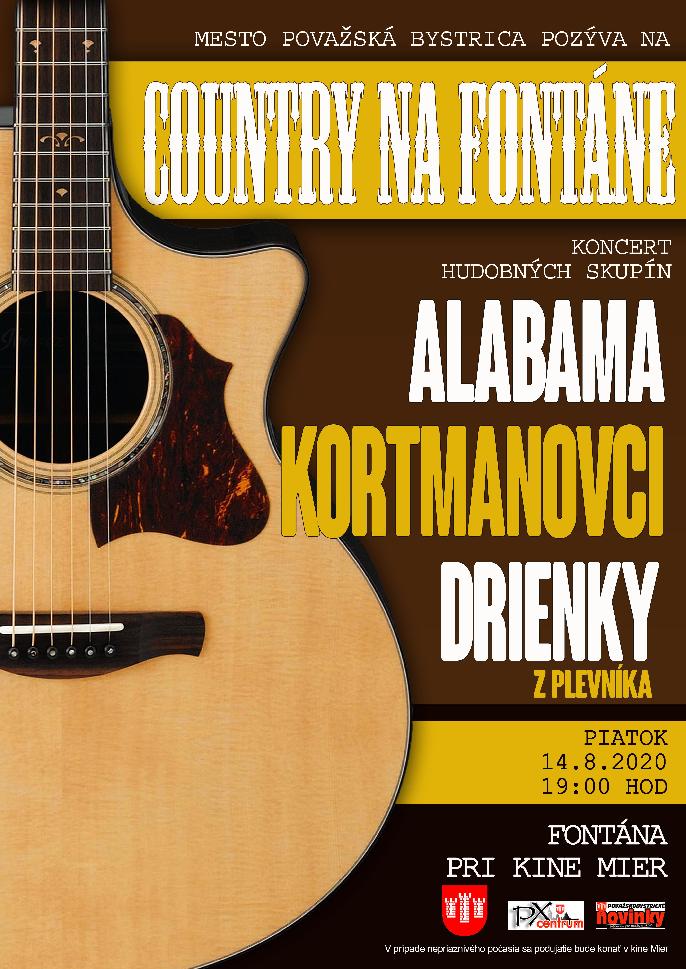 Country na fontáne