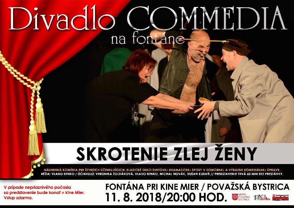 Divadlo COMMEDIA: Skrotenie zlej ženy