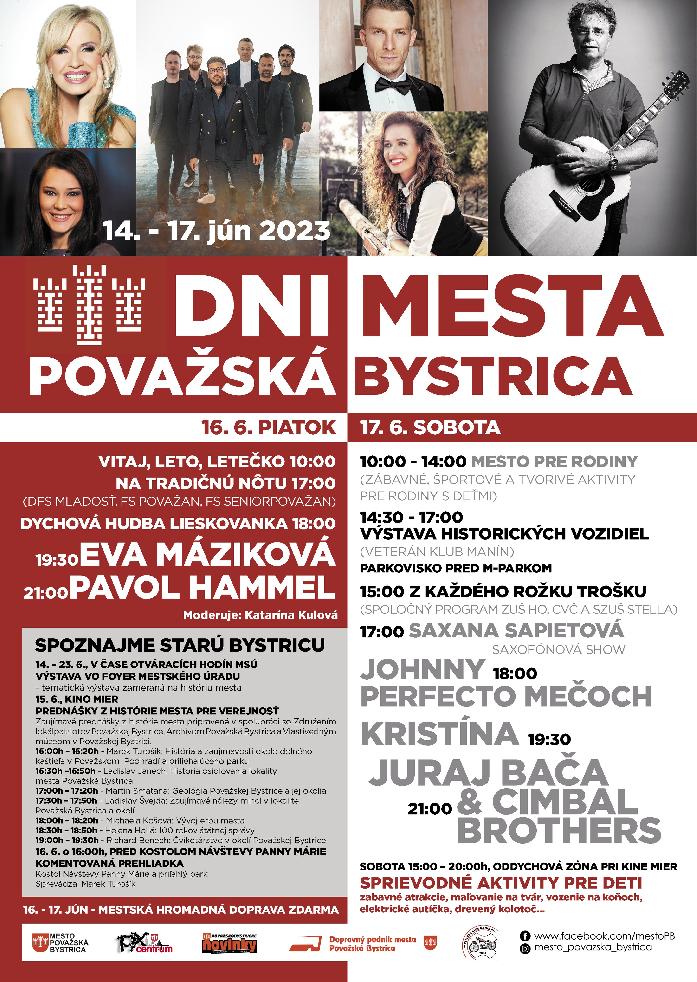 DNI MESTA 2023 (štvrtok) - prednášky z histórie mesta