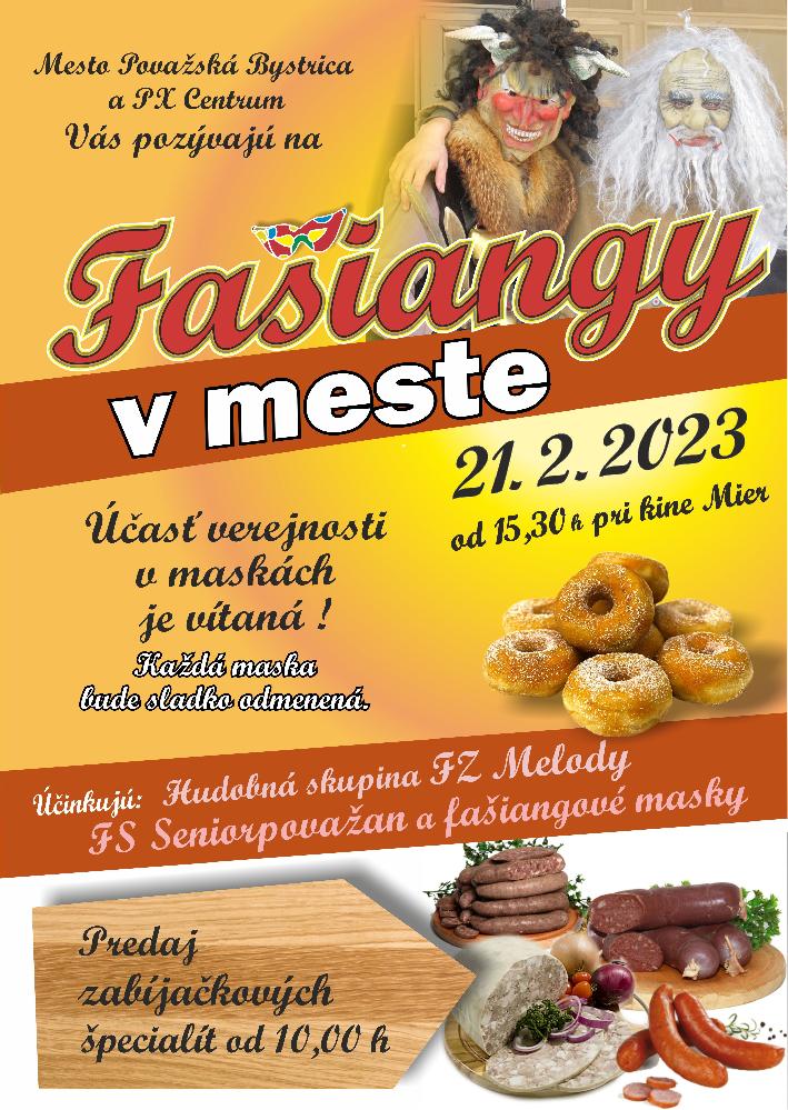 Fašiangy v meste 2023