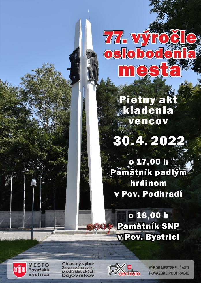77. výročie oslobodenia mesta