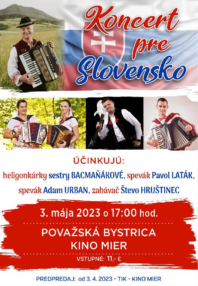 Koncert pre Slovensko
