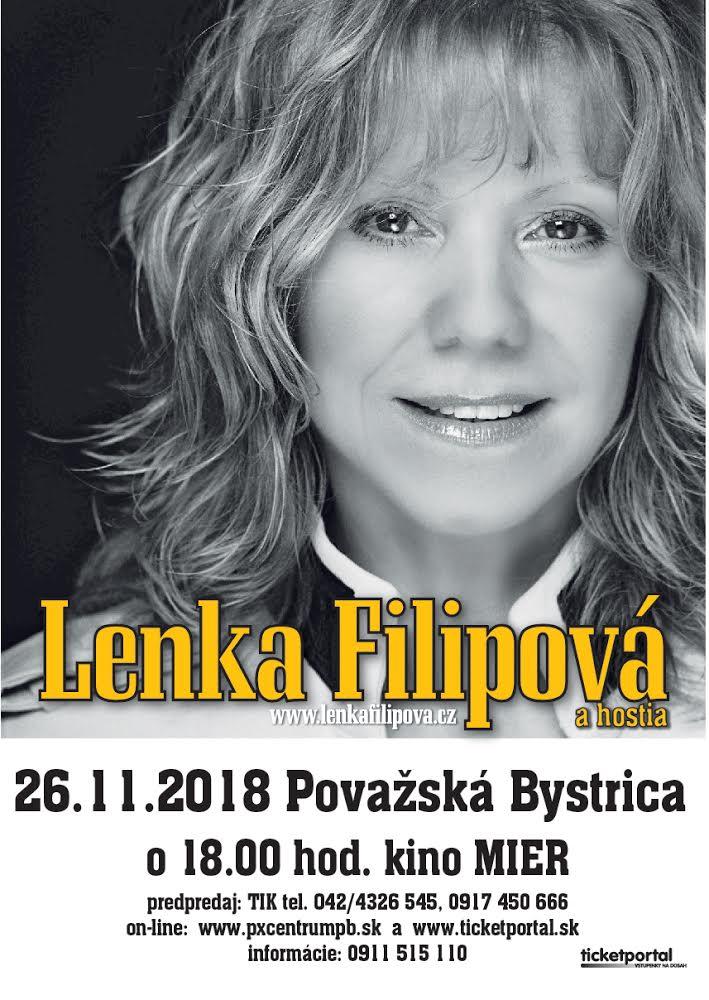 LENKA FILIPOVÁ a hostia