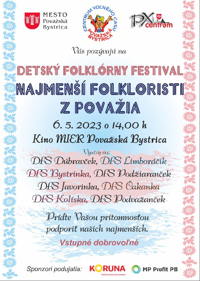 Najmenší folkloristi z Považia
