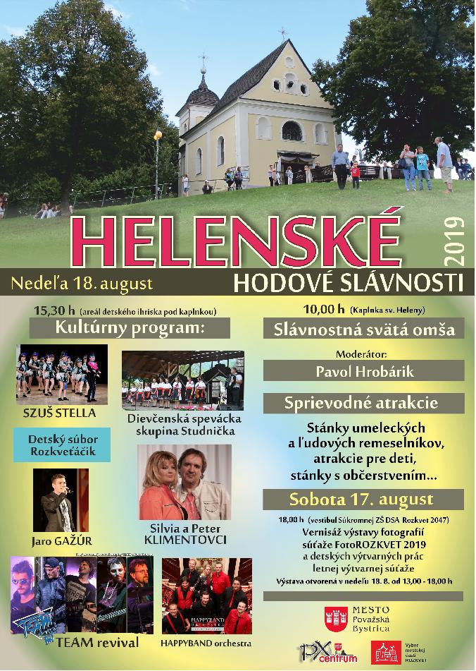 Helenské hodové slávnosti 2019
