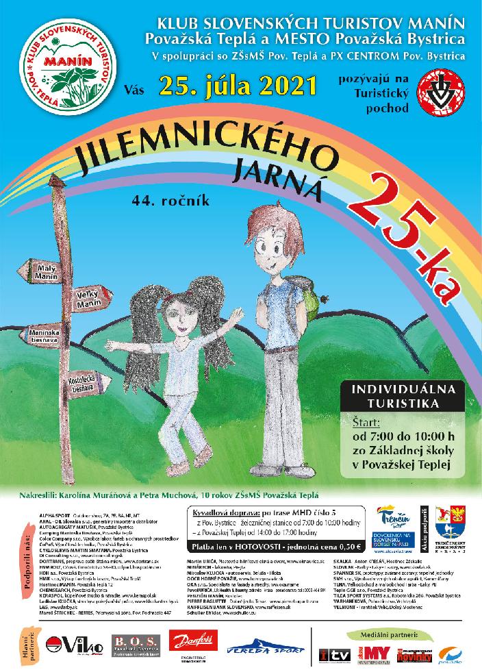 Jilemnického jarná 25-ka 2021