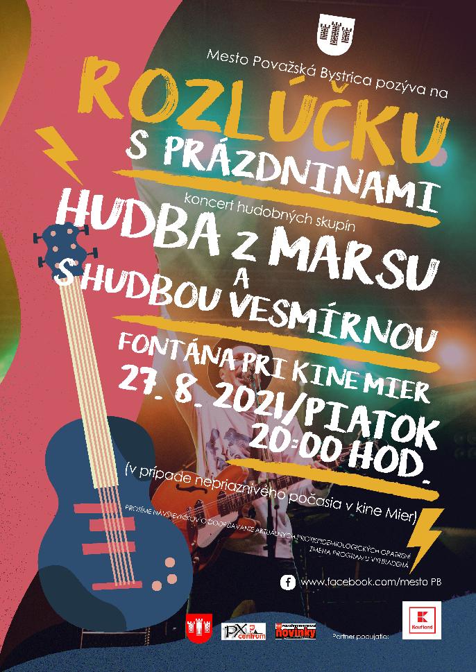 Rozlúčka s prázdninami 2021