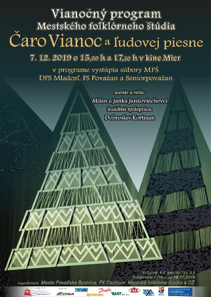 Čaro Vianoc a ľudovej piesne 2019