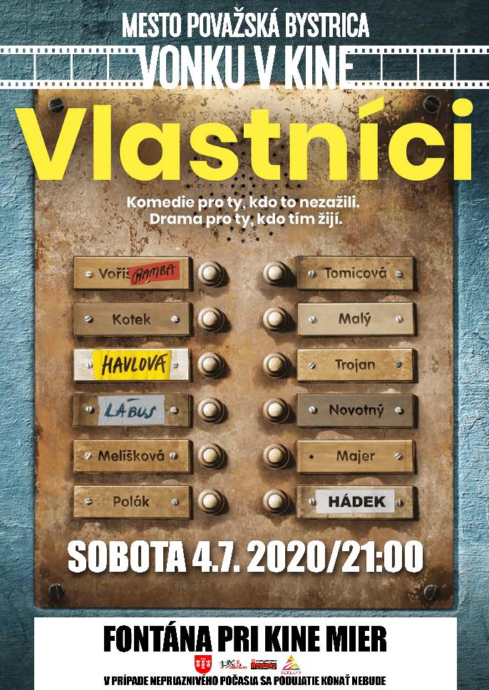 Vonku v kine - Vlastníci