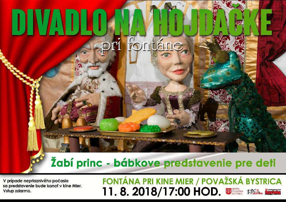 Divadlo na hojdačke: Žabí princ.