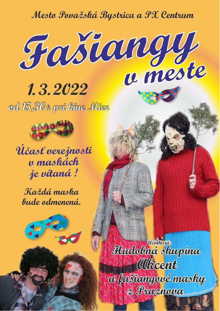 Fašiangy v meste 2022