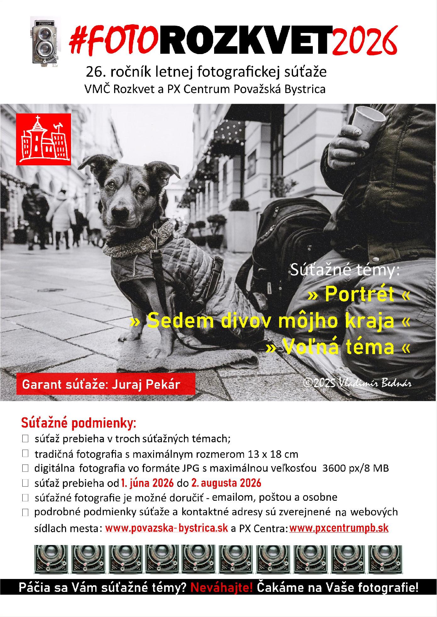 FOTOROZKVET 2026 - vyhlásenie súťaže