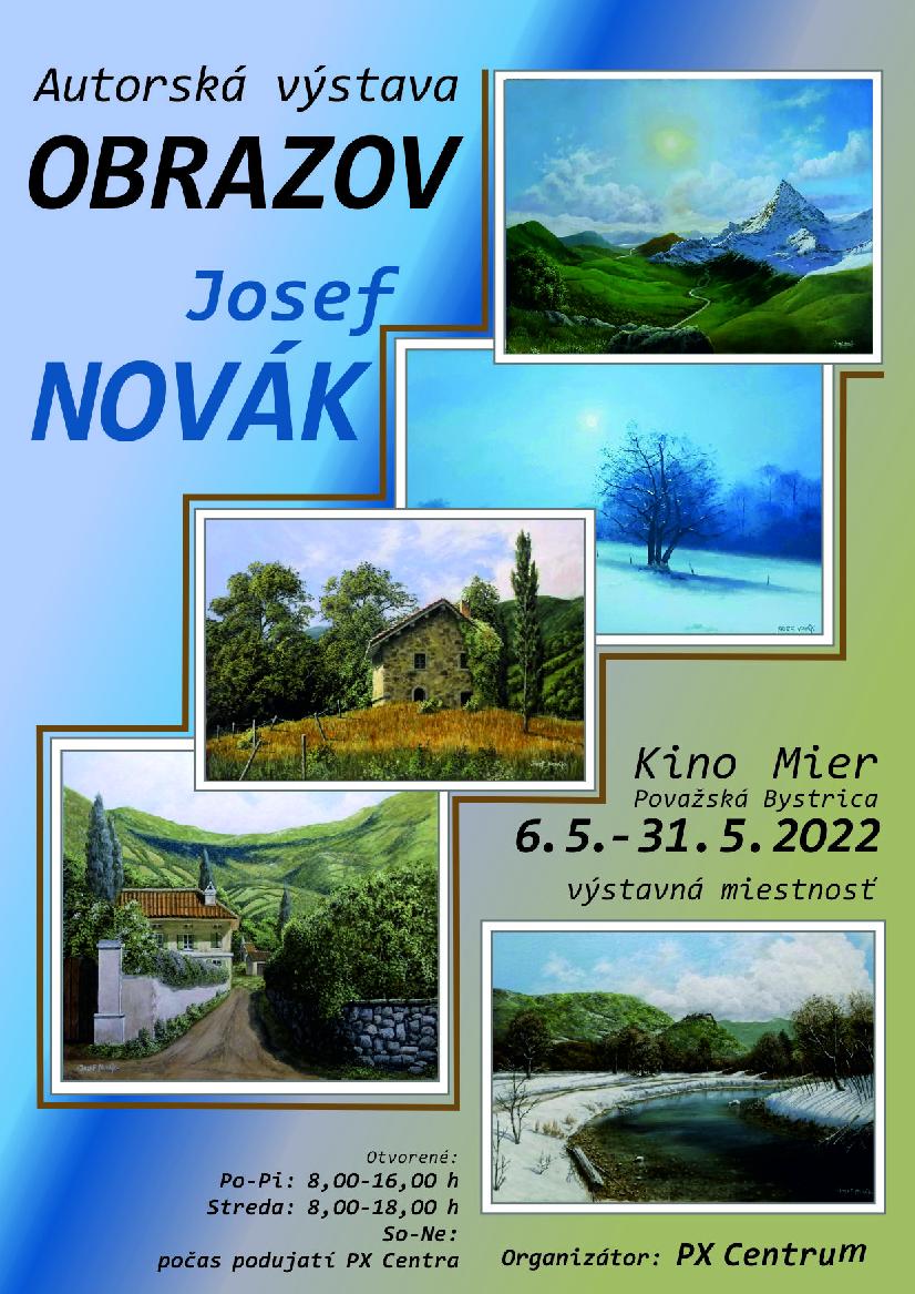 Josef Novák - výstava obrazov