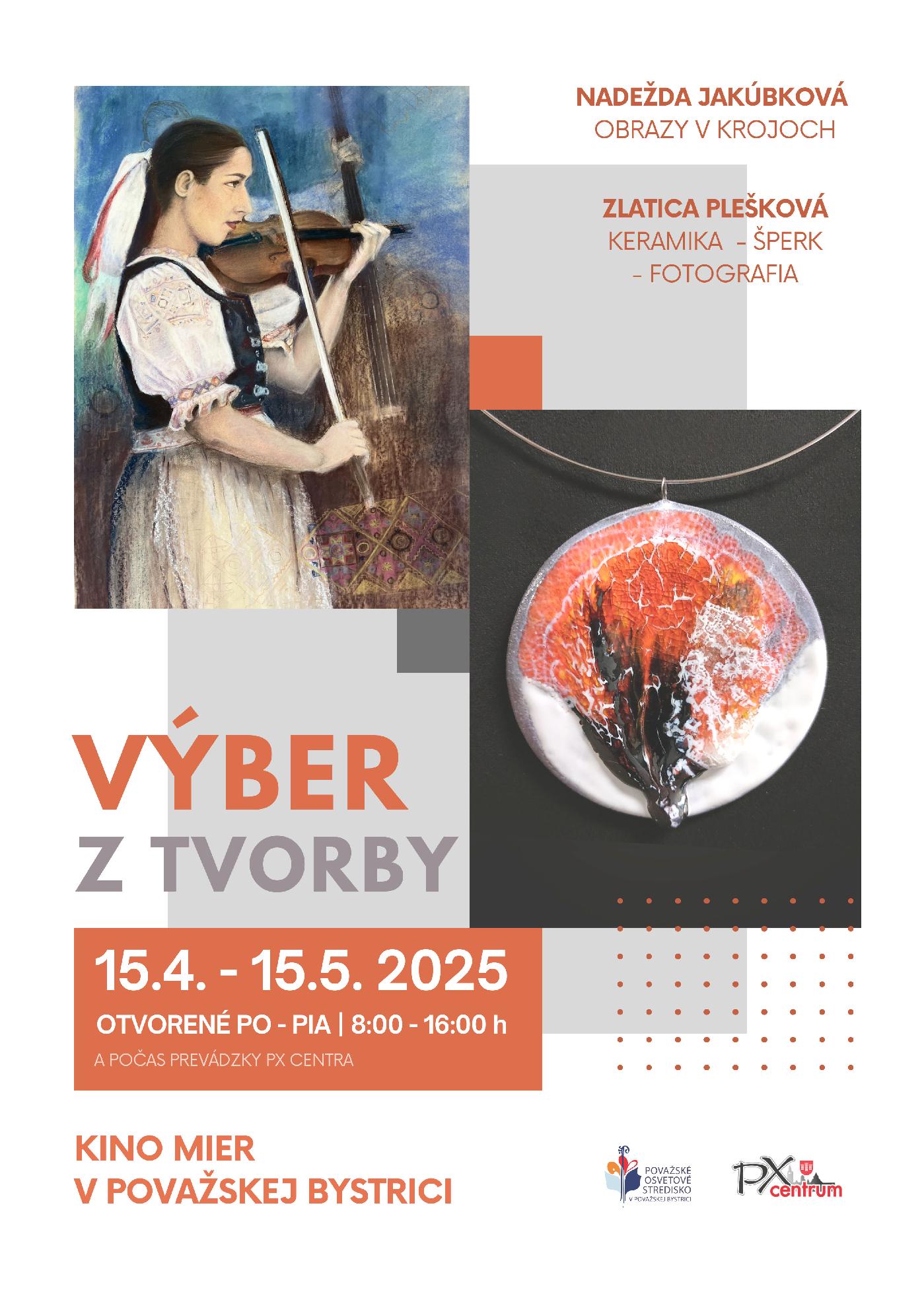 VÝBER Z TVORBY - Zlatica Plešková a Nadežda Jakúbková