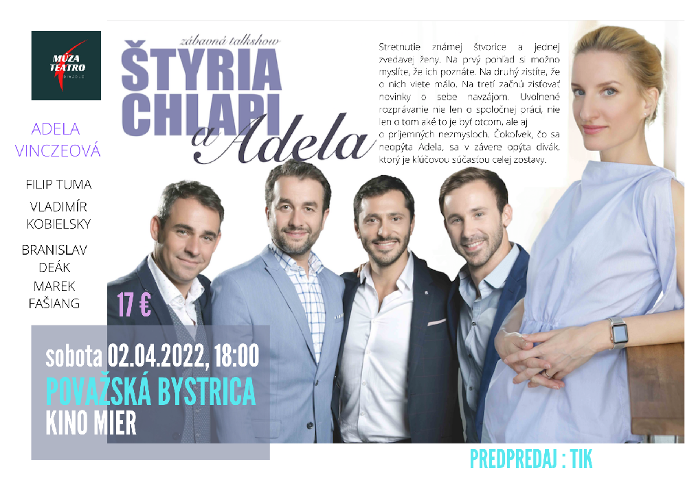 Štyria chlapi a Adela