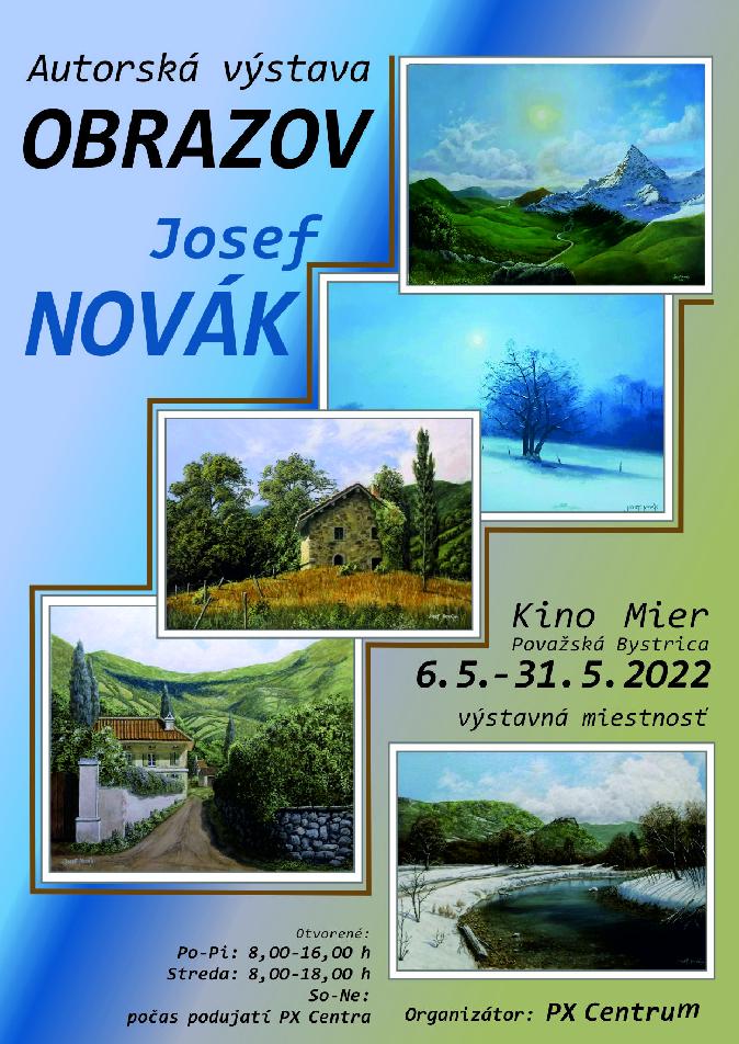 Josef Novák - výstava obrazov