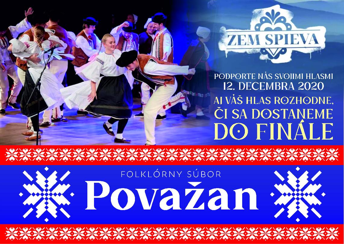 FS POVAŽAN v semifinále šou ZEM SPIEVA